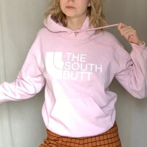 FREE💵 pink graphic hoodie « the north face »